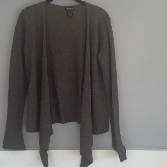 Cashmere open front sweater - Picture 2 of 7